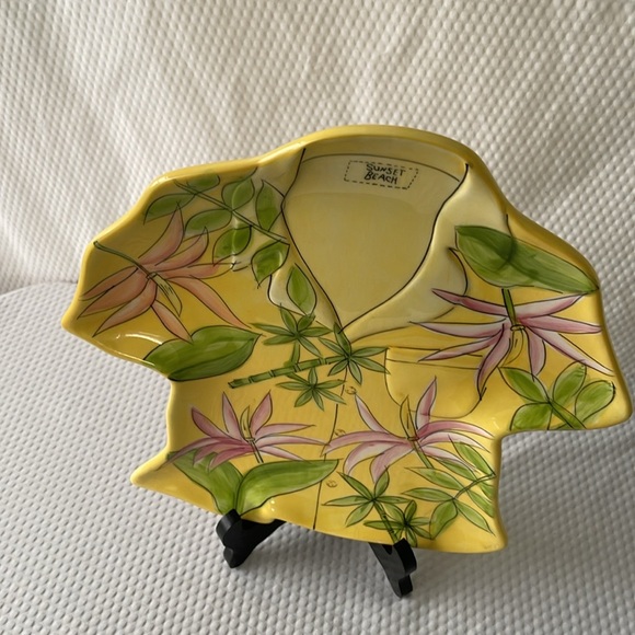 Noble Excellence Sunset Beach Earthenware Plates. Set of four. - Picture 5 of 9